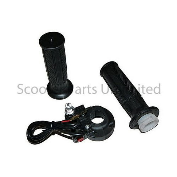 Stand Up Gas Petro Scooters Throttle Control Kill Switch w Grip Parts 33cc 43cc 47cc 49cc