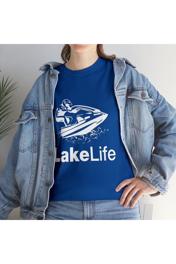 Stand Up Jet Ski Lake Life T-Shirt