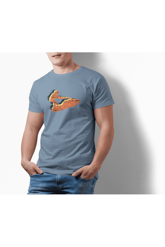 Stand-Up Jet Ski Retro Jettribe Men's T-Shirt