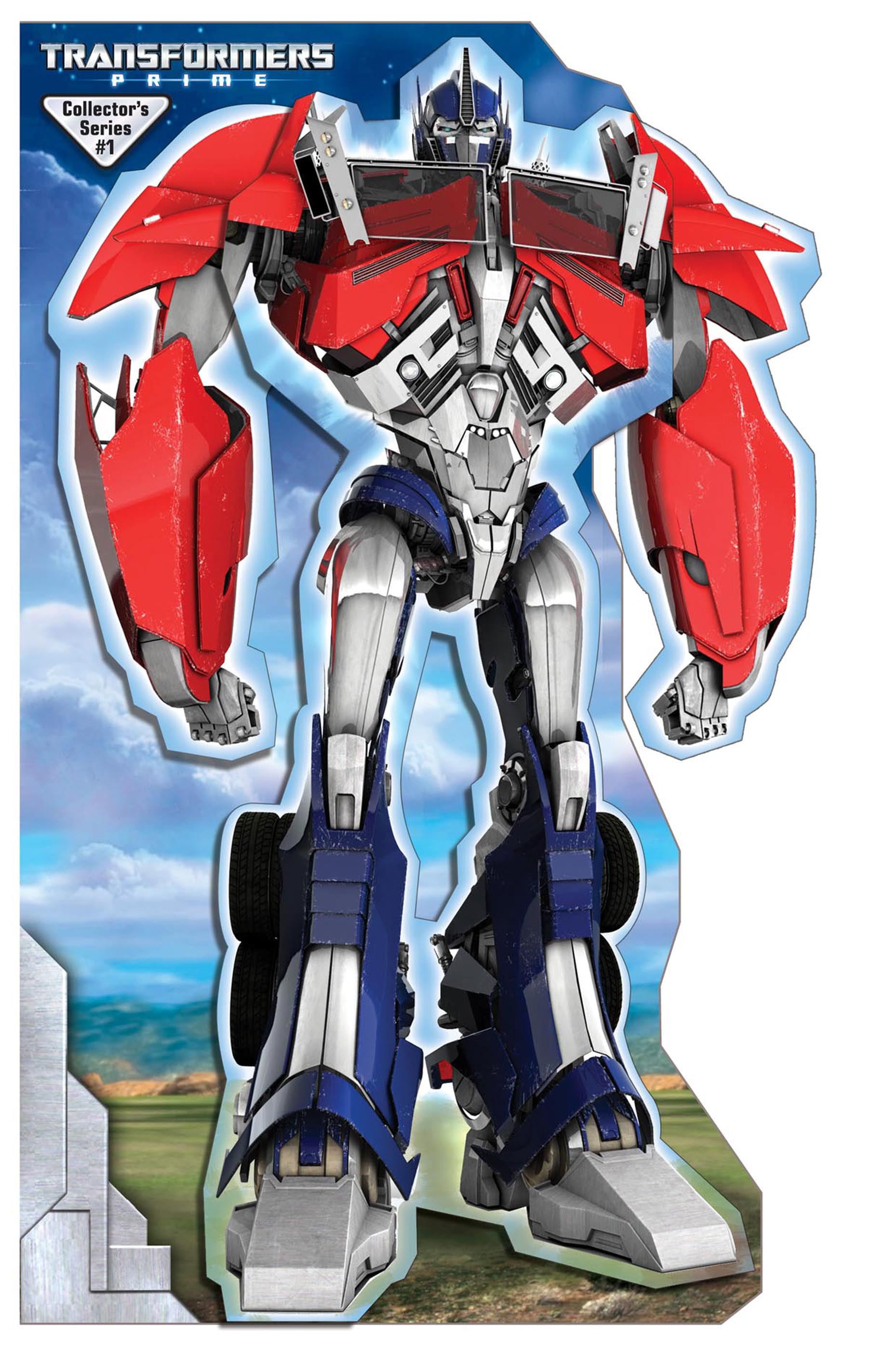 Stand Up Movers: Transformers Prime Optimus Prime Stand Up Mover : Stand-up  Mover (Board book)