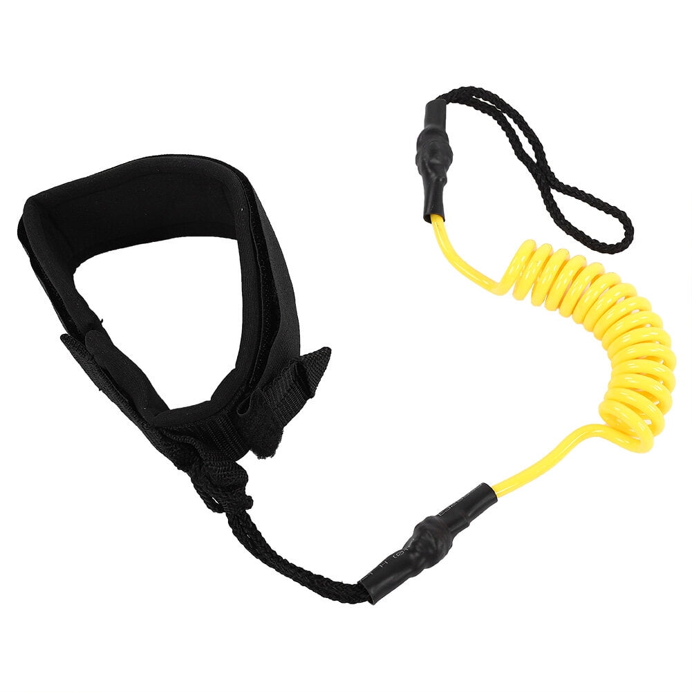 Surfboard Leash Coiled - 1,5m Spiralleine Für SUP & Bodyboard