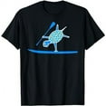 Stand Up Paddle Board SUP One Arm Handstand Turtle Paddling TShirt