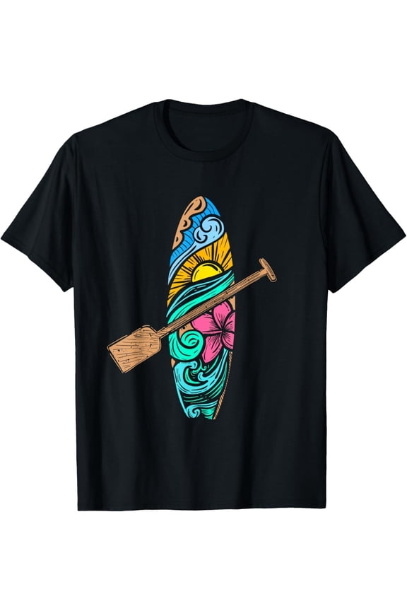 Stand Up Paddling Vintage Sup Paddle Board T-Shirt