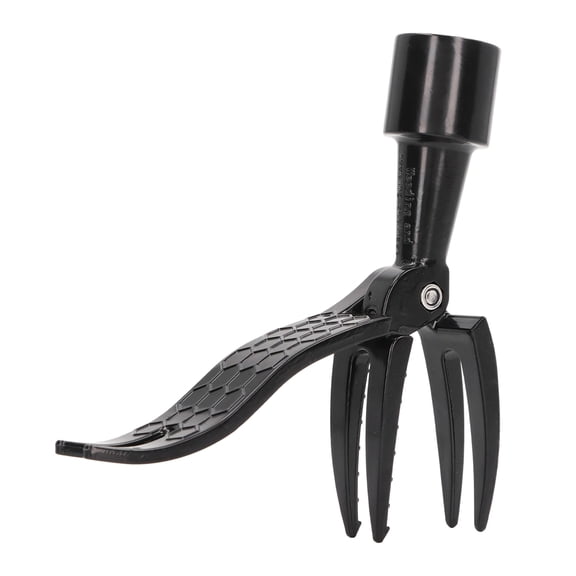 Stand Up Puller, 4 Claw Weeder Tool Easy To Operate Labor Saving Curved Jaw Design With Screw Holes For Garden Weeding