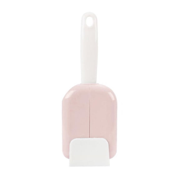 Stand Up Rice Scoop with Storage Shelf and Dust Box Space Saving Plastic Kitchen Utensil for Grains and Cereals