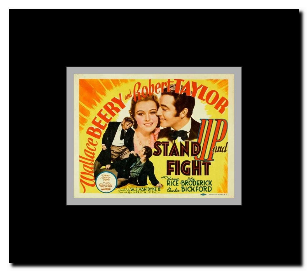 Stand Up and Fight Framed Movie Poster