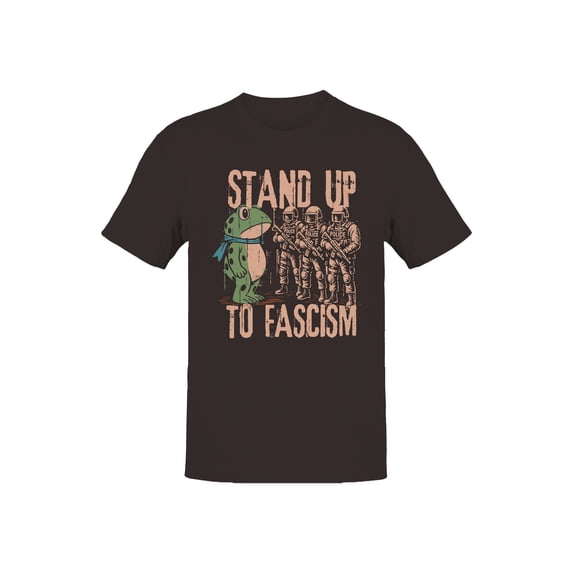 Stand Up to Fascism Protest Art Men's T-shirt