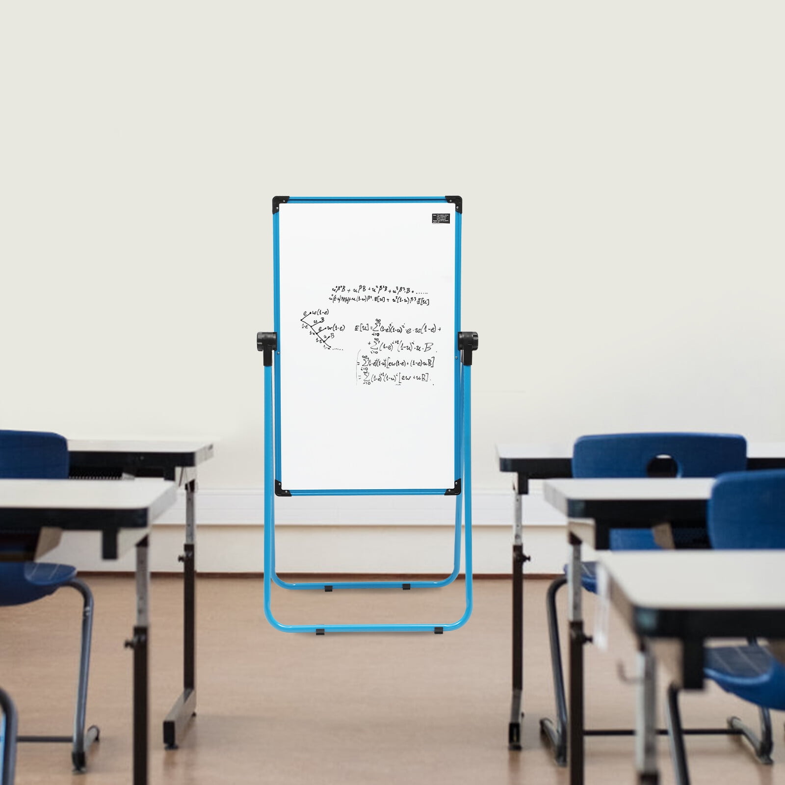 Stand White Double Sided Magnetic Dry Erase Board Portable Whiteboard 36*24 inch, Perfect for Classroom