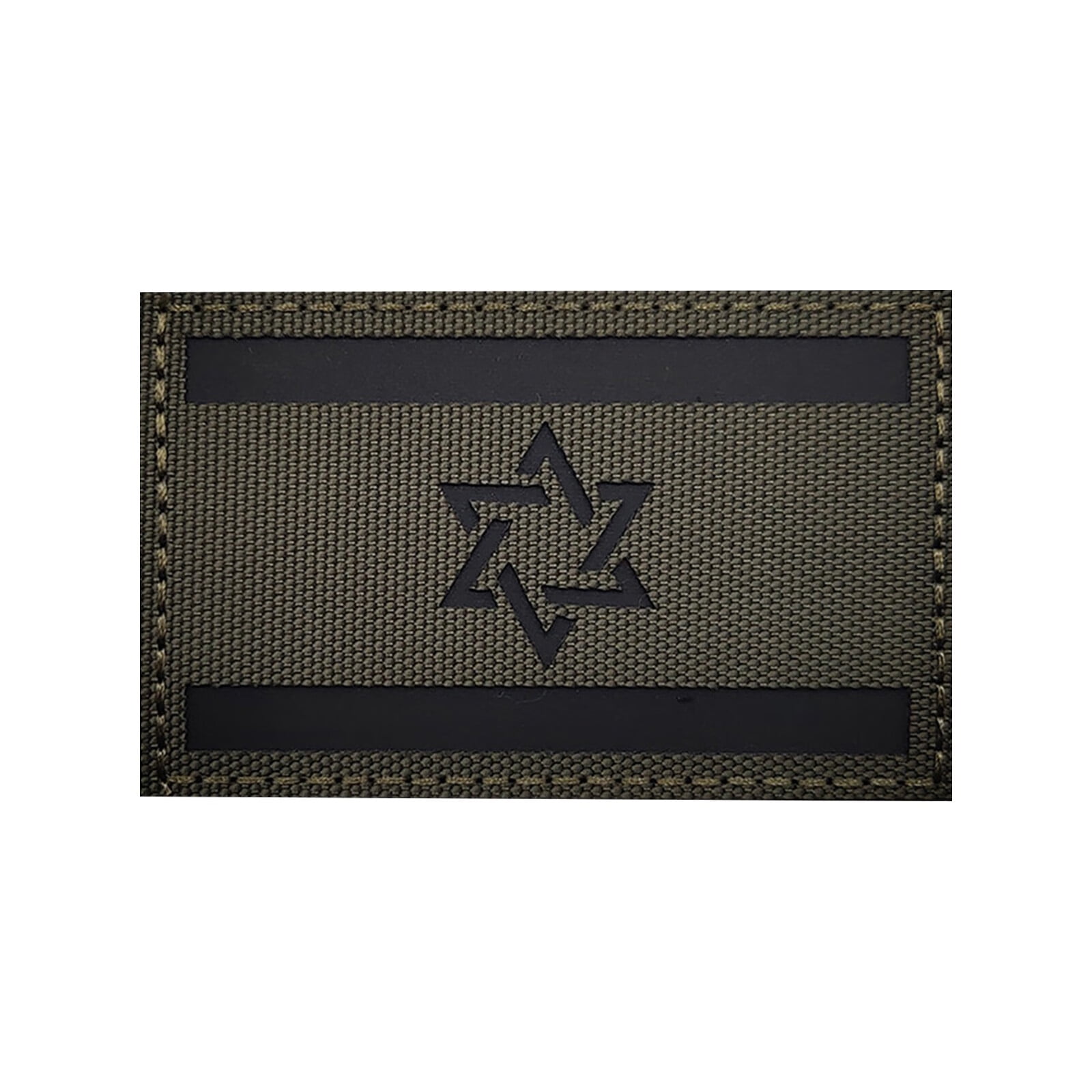 Stand With Israel Flag IR Reflective Fabric Israeli Reflective Badge