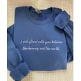 thumbnail image 1 of Stand With You Between Heavens And Hearth Embroidered Sweatshirt, 1 of 2