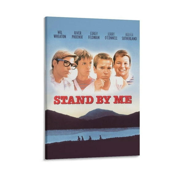 Stand by Me Movie Canvas Wall Art   Art Poster Canvas Painting Decor Wall Print Photo Home Modern Decorative Posters