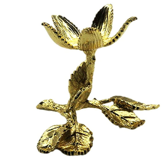 Stand for Crystal Glass ,Photography Base for Sphere Holder - Golden