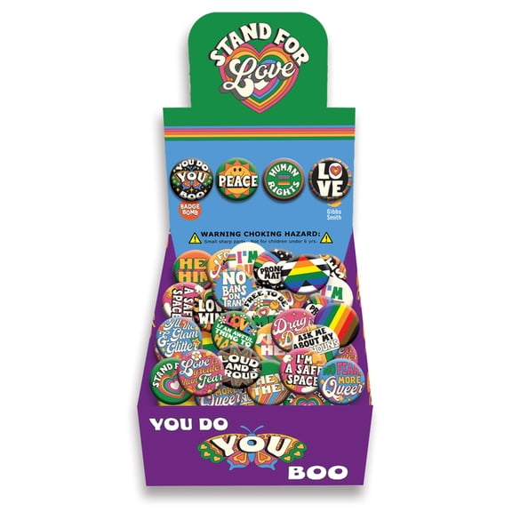 Stand for Love Button Box, (Hardcover)