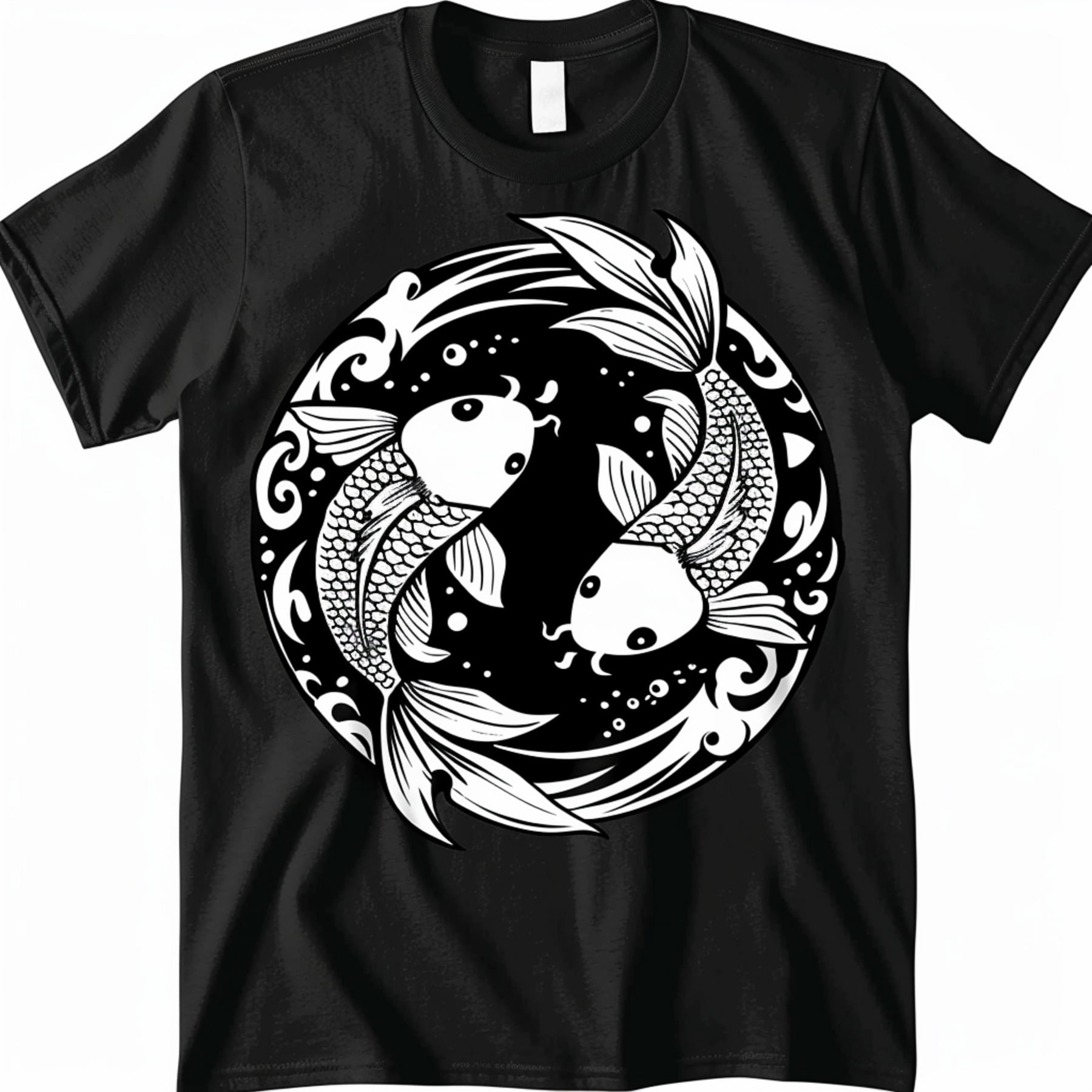 Stand out from the crowd with our Yin Yang Koi Fish design on a sleek ...