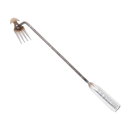 Stand up Weeder Puller Tool Hand Cultivator Rake Hoe Tiller Tool for Weeding 40cm