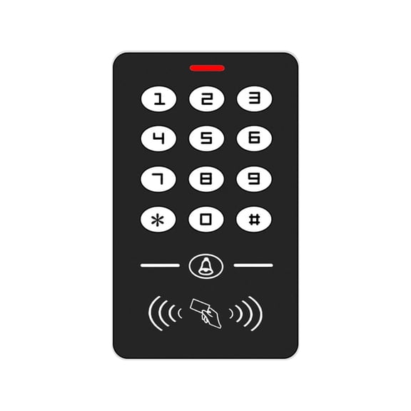 Standalone Access Control Keypad Keyboard System Waterproof Cover Outdoor Controller EM Card Reader ,Keyless Entry Deadbolt