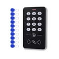 thumbnail image 1 of Standalone Access Control Keypad Keyboard System Waterproof Outdoor Cover Controller Card Reader ,Keyless Entry Deadbolt, 1 of 5