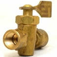thumbnail image 1 of Standard 1/2 Inch Female Brass Boat Shut Off Fuel Line Valve Control, 1 of 3