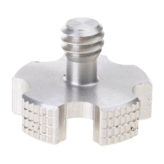 Standard 1/4 Screw for DSLR Camera Mounts Ensures Firm Connection for Both Amateur and Professional Use Silver