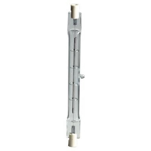 Standard 100 Watt T3 Halogen 130V Recessed Single Contact (R7S) Base Double Ended Clear 118mm J Bulb (J2007)