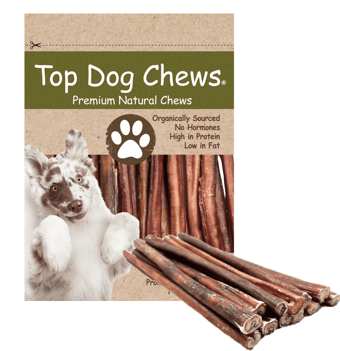 Standard 12" Bully Stick Dog Treats