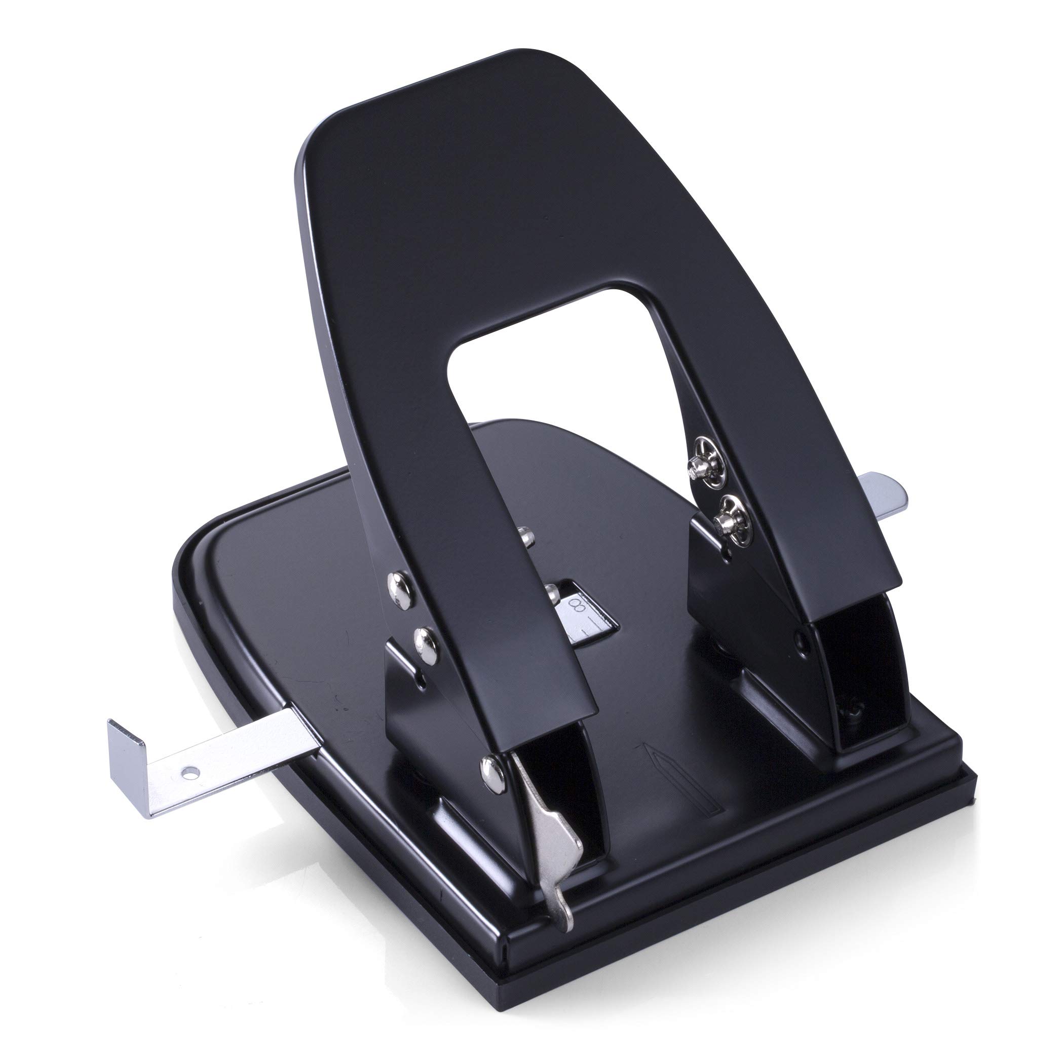 Standard 2Hole Paper Punch with 30 Sheets of Capacity (90079), Black