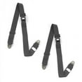 thumbnail image 1 of Standard 2 Point Charcoal Lap Bucket Seat Belt Kit for 1955-1959 Chevy Truck - 2 Belts, 1 of 1
