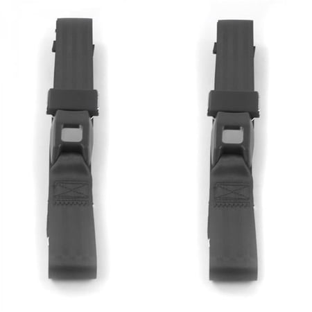Standard 2 Point Charcoal Lap Bucket Seat Belt Kit with 2 Belts for 1978-1979 Ford Bronco