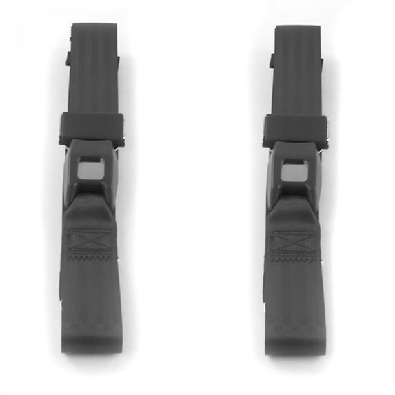 Standard 2 Point Charcoal Lap Bucket Seat Belt Kit with 2 Belts for 1978-1979 Ford Bronco