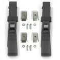 thumbnail image 1 of Standard 2 Point Charcoal Lap Bucket Seat Belt Kit with Bracketry for 1958-1960 Ford Thunderbird - 2 Belts, 1 of 1