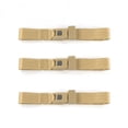 thumbnail image 1 of Standard 2 Point Tan Lap Bench Seat Belt Kit with 3 Belts for 1960-1962 Chevy Truck, 1 of 1