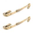 thumbnail image 1 of Standard 2 Point Tan Lap Bucket Seat Belt Kit with 2 Belts for 1935-1940 Early Cars, 1 of 2