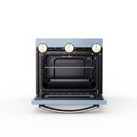 Standard 24 Inch Built-In Electric Single Wall Oven - 2.5 Cu.ft Capacity 8 Cooking Modes 500°F White