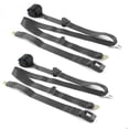 thumbnail image 1 of Standard 3 Point Charcoal Retractable Bucket Seat Belt Kit for 1982-1994 Chevy S10 Blazer - 2 Belts, 1 of 1