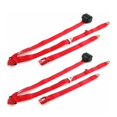 thumbnail image 1 of Standard 3 Point Red Retractable Bucket Seat Belt Kit with Bracketry & 2 Belts for 1962-1965 Chevy II, 1 of 1