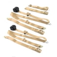 thumbnail image 1 of Standard 3 Point Tan Retractable Bench Seat Belt Kit with 3 Belts for 1946-1968 Ford Anglia, 1 of 1