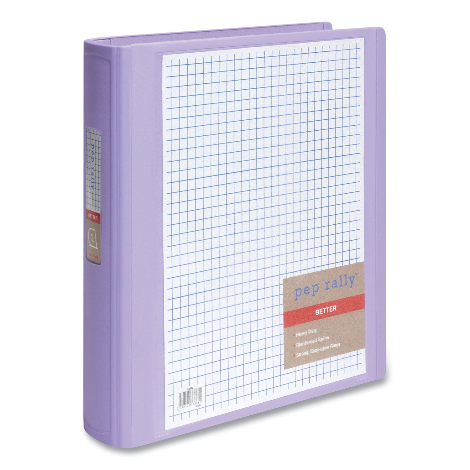 Standard 3-Ring View Binder, 3 Rings, 1 Standard 3-Ring View Binder, 3 Rings, 1