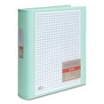thumbnail image 1 of Standard 3-Ring View Binder, Polypropylene, 3 Rings, 1.5" Capacity, 11 x 8.5, Mint | Bundle of 10 Each, 1 of 1