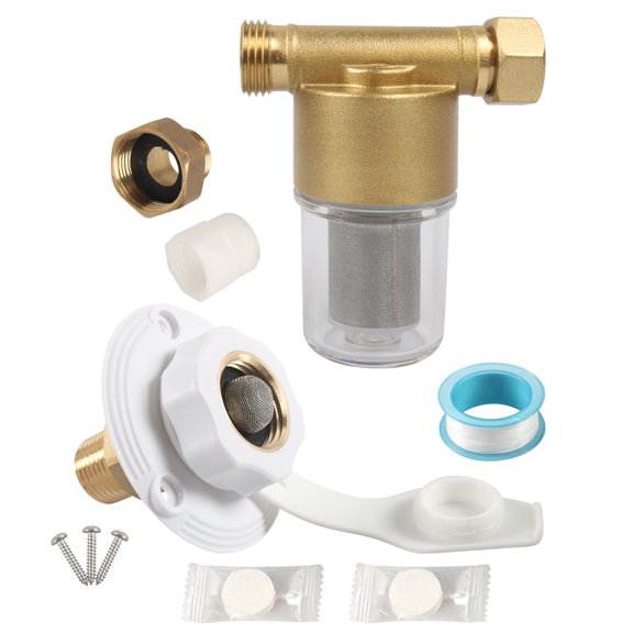 Standard 40 Unit Metal Water Inlet Filter For Outdoor Use Washing Machines And More