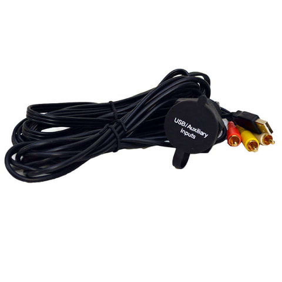 Jensen Marine USB and Auxiliary Audio Input Jack