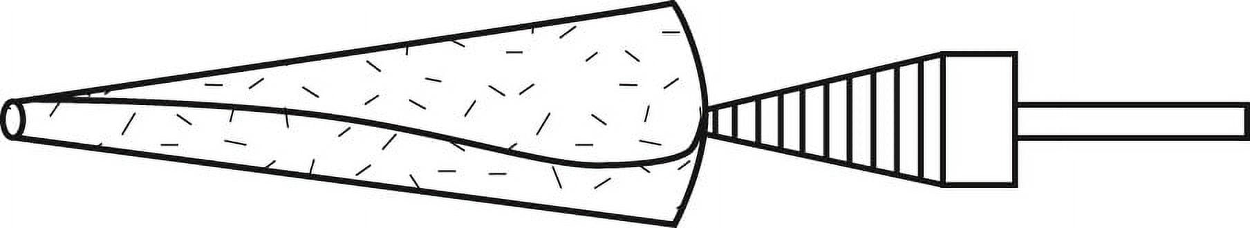 Standard Abrasives Cone Point Mandrel 709675, K-110, 1 per case