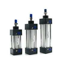 Standard Air Pneumatic Cylinders SC 32/40/50/63mm Bore Double Acting 50/75/100/125/150/175/200/250/300/350/400/500/1000mm Stroke ,Multifunctional