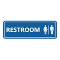 thumbnail image 1 of Standard All Gender Restroom(Blue) - Medium 2-3/4" X 7", 1 of 4