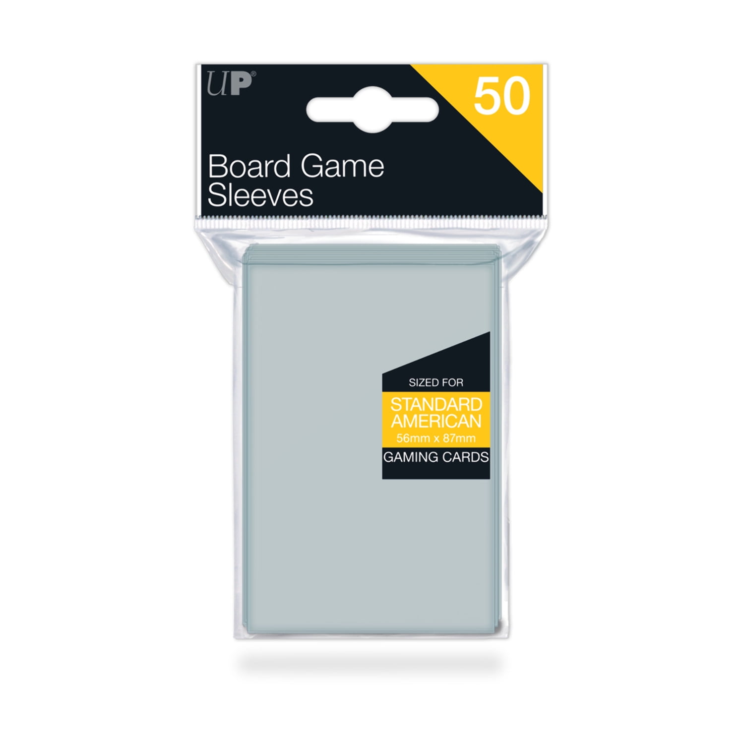 Standard American Board Game Sleeves (50ct) for 56mm x 87mm Cards - Walmart.com Standard American Board Game Sleeves (50ct) for 56mm x 87mm Cards - Walmart.com