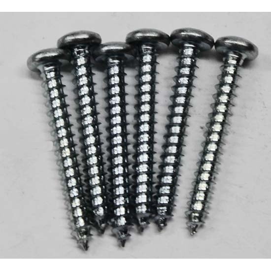 Speedway Motors Standard Arm Rest Base Screw Set, Correct Hardware to Mount Left and Right Bases, Six-Piece Replacement Set for Classic Interior.