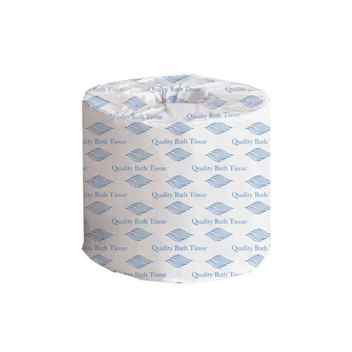 Standard Bath Tissue, 2-Ply, White, 500 Sheets/Roll, 96 Rolls/Carton | Bundle of 2