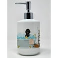 thumbnail image 1 of Standard Black Poodle Ceramic Soap Dispenser, 1 of 4