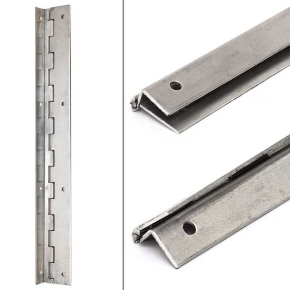 Standard Boat Angled Hinge | 13 x 1 1/2 Inch Aluminum