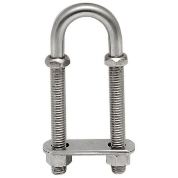 Standard Boat Bow Eye | 4 1/4 Inch x 3/8 Inch Stainless Steel