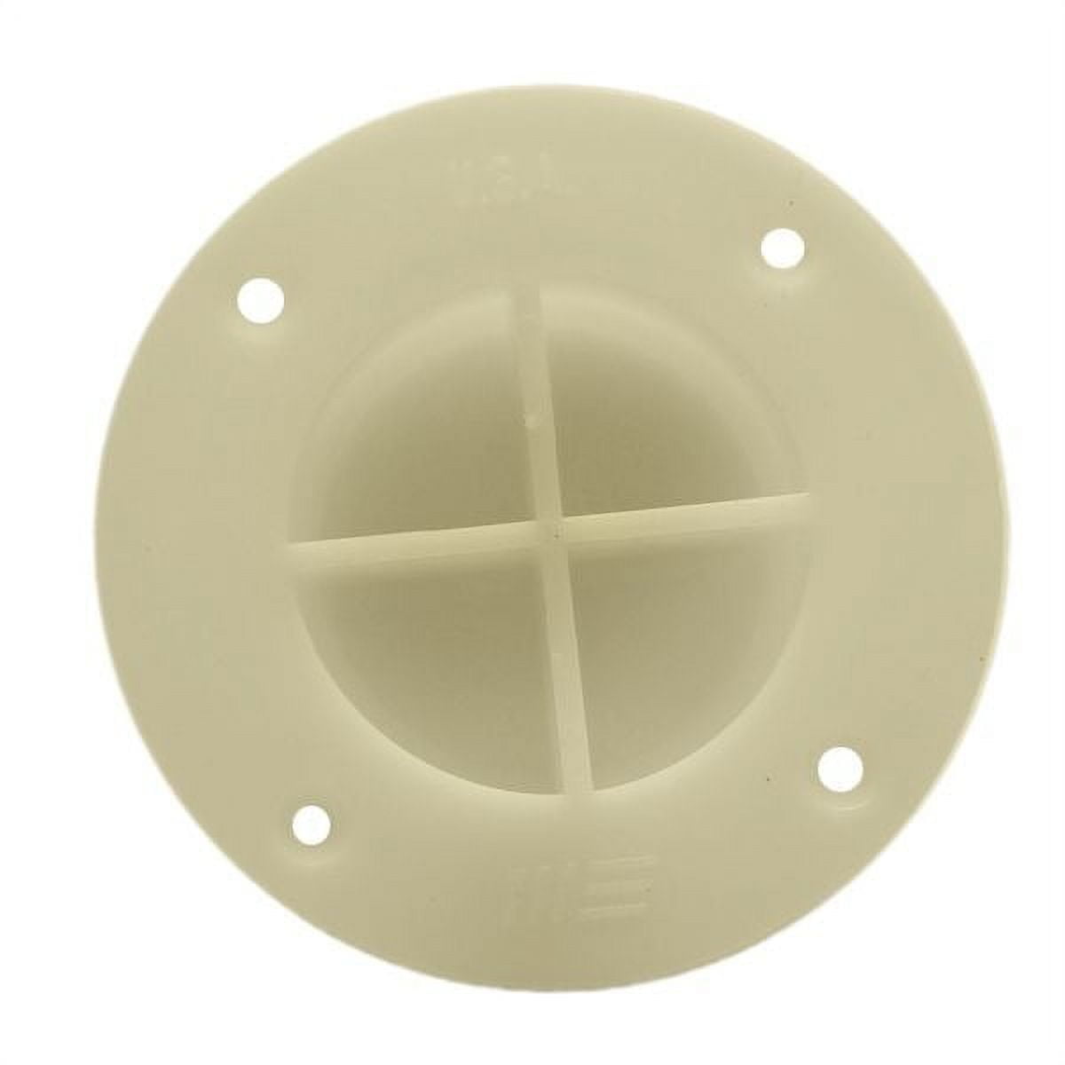 Standard Boat Table Pedestal Base | 2 Inch White Plastic - Walmart.com